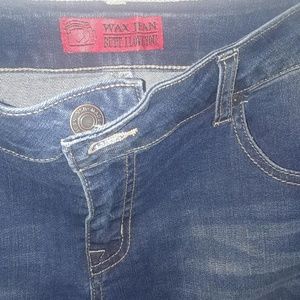 Wax Jeans Shorts Butt I love you